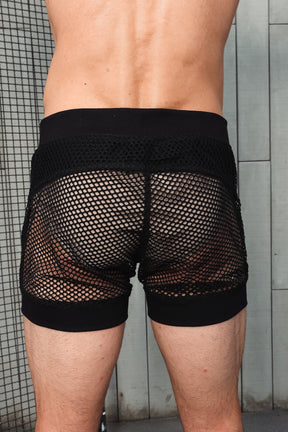 Short Masculino Transparente Modelo Praia Branco