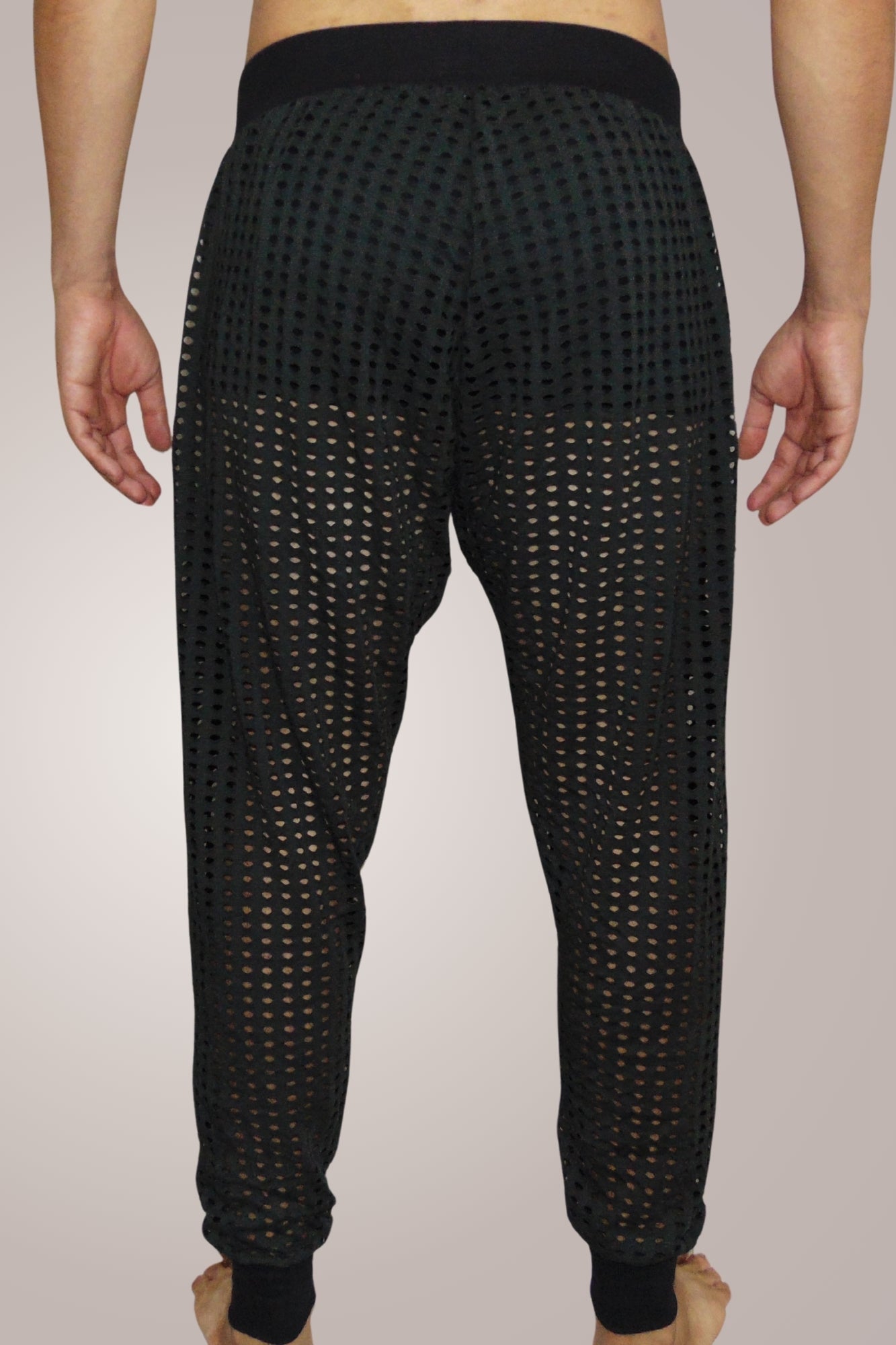 Calça Masculina de Arrastão Preto