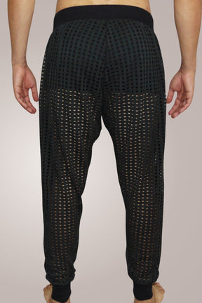 Calça Masculina de Arrastão Preto