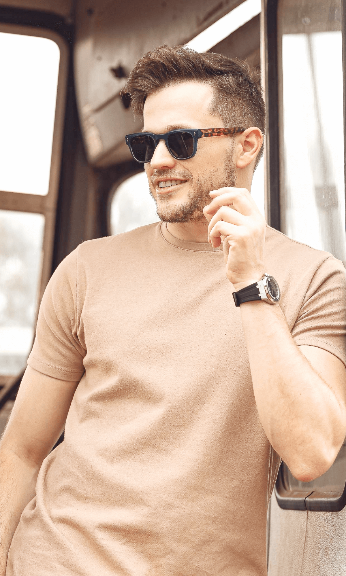 Óculos de Sol Oslo Marinho Polarizado