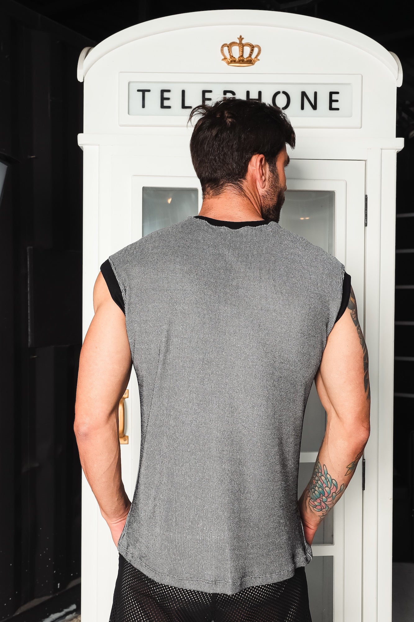 Regata Machão Malha Canelada