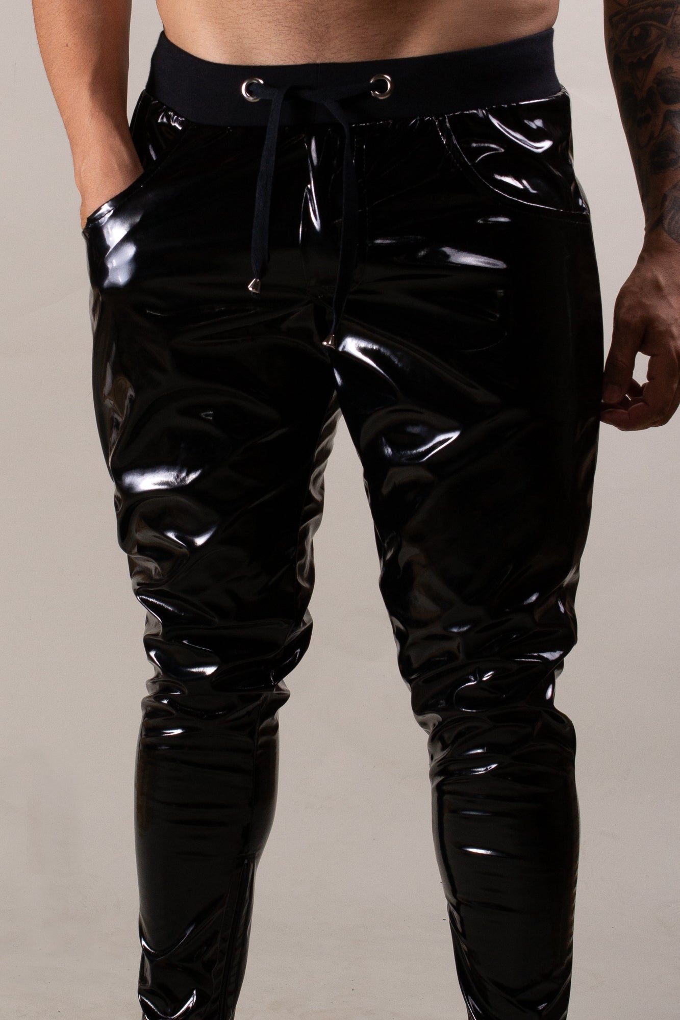 Calça Masculina em Vinil