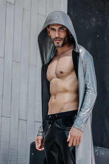 Cardigan Masculino Holográfico
