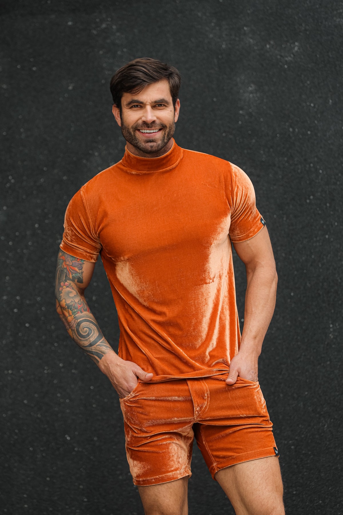 Conjunto Masculino em Veludo