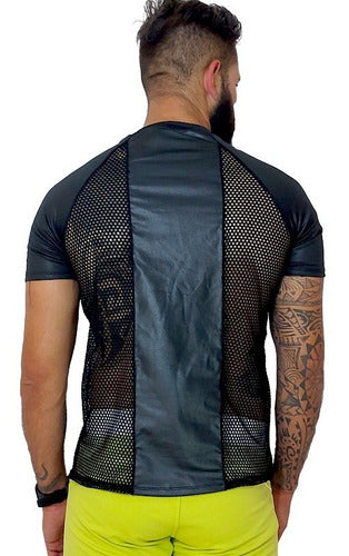 Camiseta Masculina Arrastão Frente Costas e Manga Cirrê