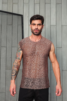 Regata Machão Devorê Oncinha