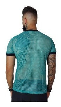 Camiseta Masculina Arrastão Verde Ateliê João Vieira | JotaVê