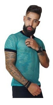 Camiseta Masculina Arrastão Verde Ateliê João Vieira | JotaVê