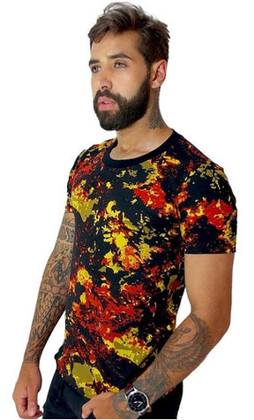 Camiseta Masculina Estampa Abstrata Ateliê João Vieira | JotaVê