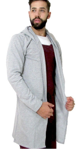 Cardigan Masculino Moletinho Cinza Ateliê João Vieira | JotaVê